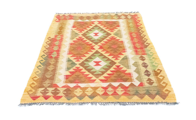 Kelim-tæppe - orientalsk - 148 x 98 cm - orange