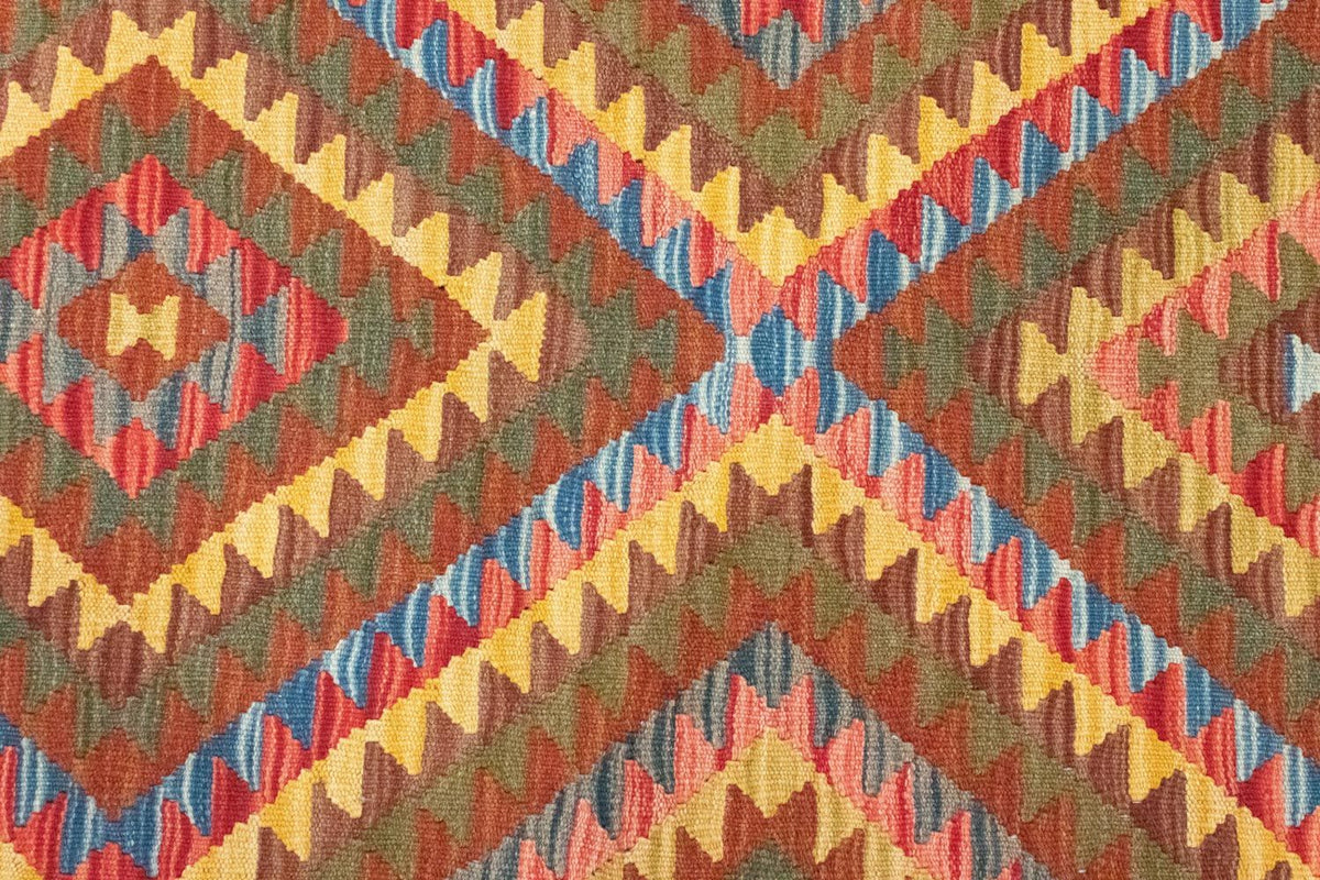 Kelim-tæppe - orientalsk - 152 x 106 cm - brun