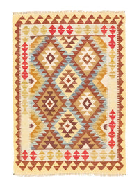 Kelim-tæppe - orientalsk - 149 x 103 cm - beige