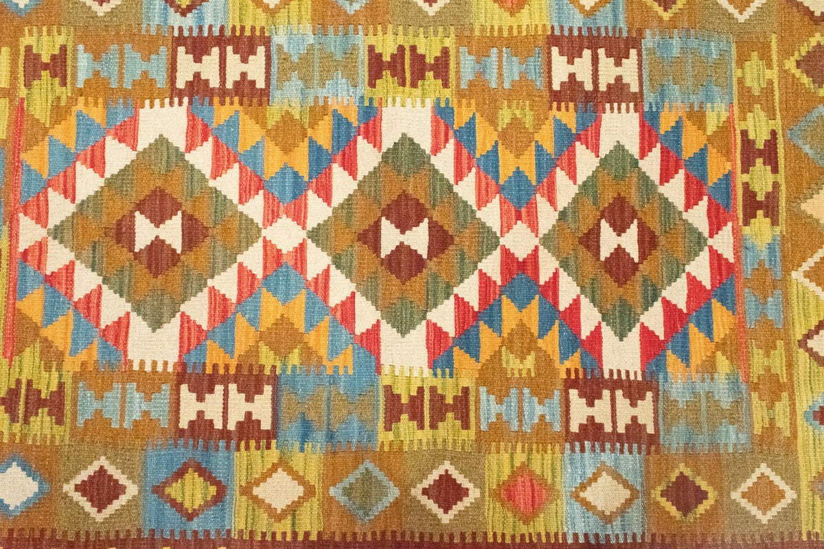 Kelim-tæppe - orientalsk - 159 x 101 cm - beige