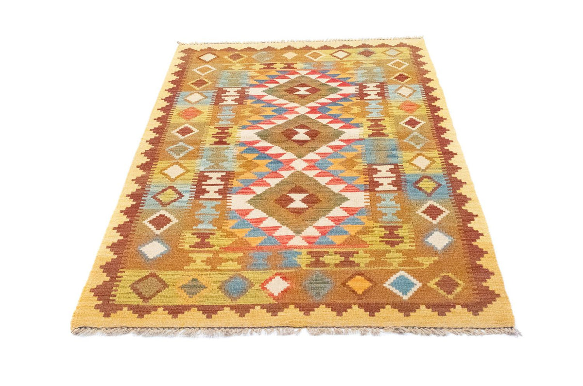 Kelim-tæppe - orientalsk - 159 x 101 cm - beige