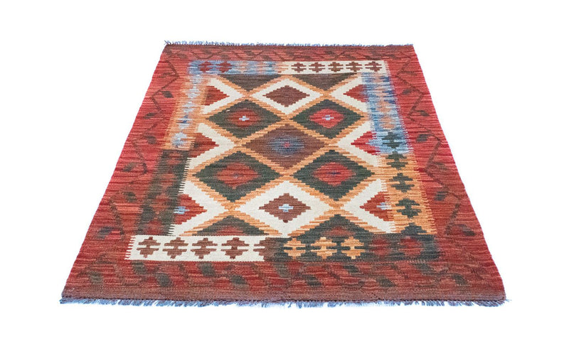 Kelim-tæppe - orientalsk - 152 x 104 cm - flerfarvet