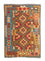 Kelim-tæppe - orientalsk - 152 x 102 cm - flerfarvet