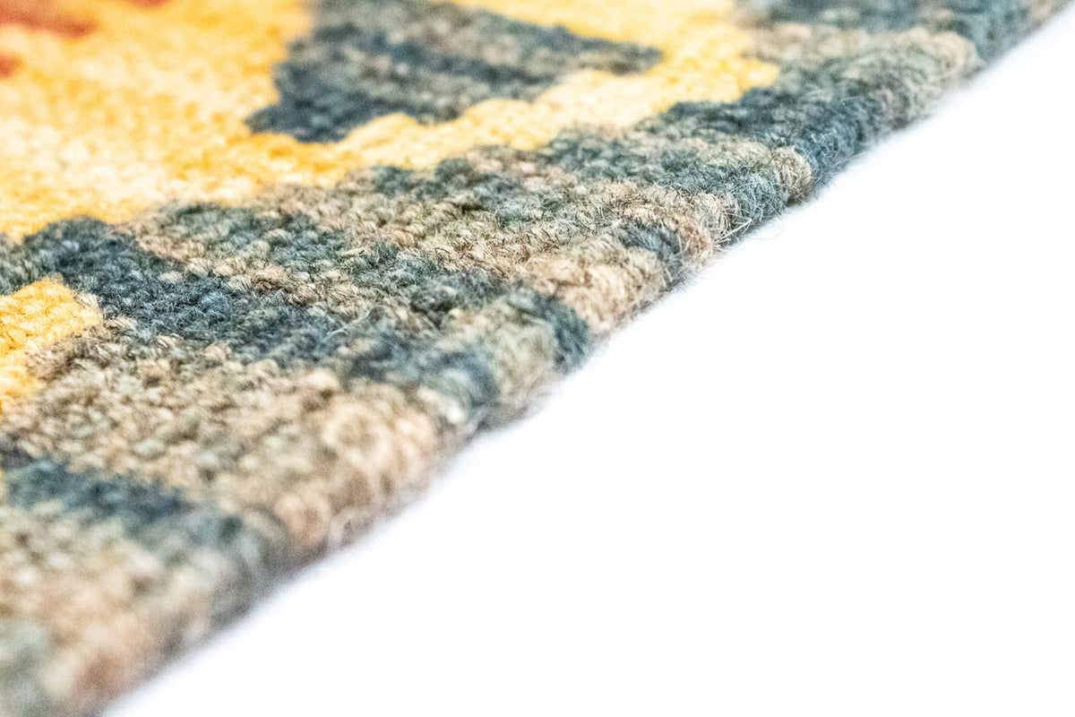 Kelim-tæppe - orientalsk - 156 x 105 cm - grøn