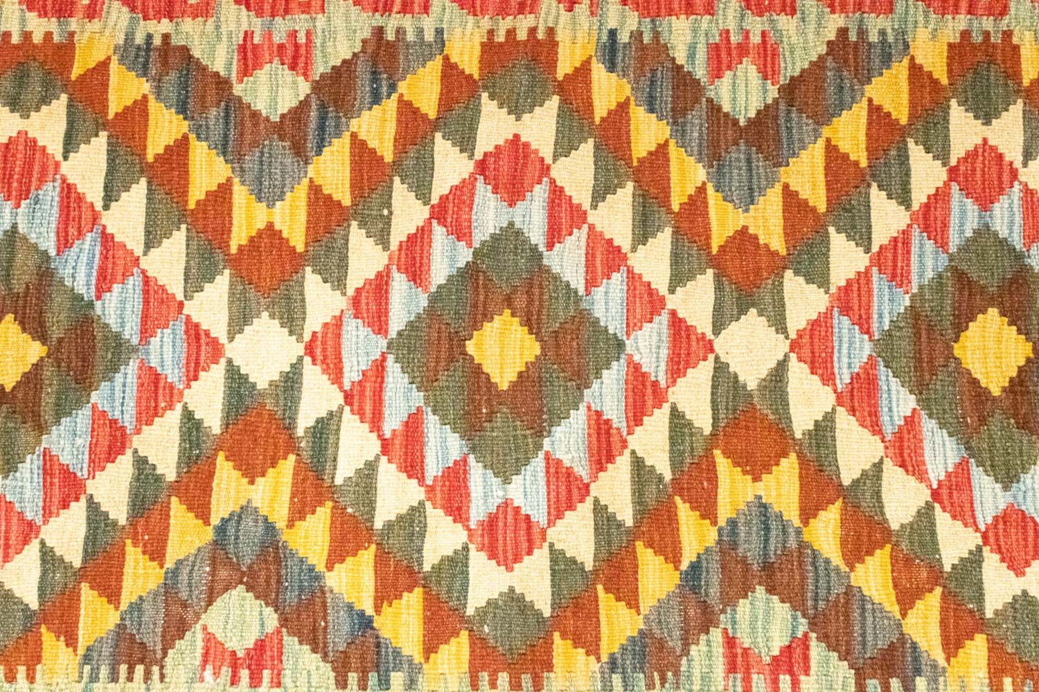 Kelim-tæppe - orientalsk - 168 x 103 cm - gul