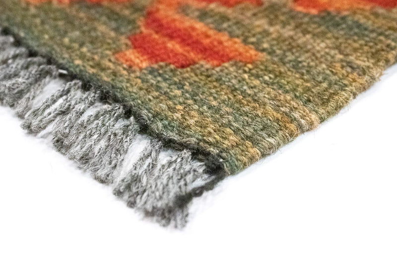 Kelim-tæppe - orientalsk - 154 x 105 cm - orange