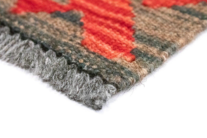 Kelim-tæppe - orientalsk - 145 x 103 cm - orange