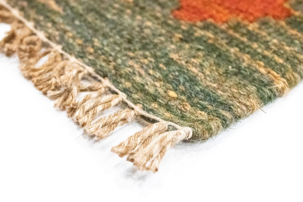 Løber Kelim-tæppe - orientalsk - 197 x 100 cm - orange