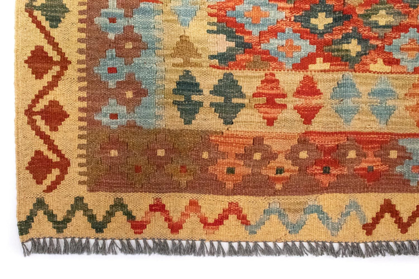 Afghansk kilim Tæppe 115x106cm