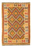 Kelim-tæppe - orientalsk - 126 x 80 cm - orange