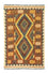Kelim-tæppe - orientalsk - 127 x 83 cm - brun