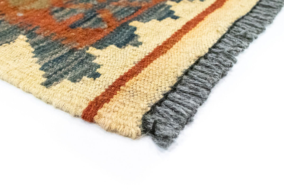 Kelim-tæppe - orientalsk - 127 x 83 cm - brun