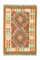 Kelim-tæppe - orientalsk - 114 x 77 cm - flerfarvet