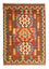 Kelim-tæppe - orientalsk - 119 x 82 cm - brun