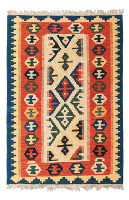 Kelim-tæppe - orientalsk - 121 x 82 cm - beige