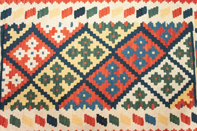 Kelim-tæppe - orientalsk - 132 x 80 cm - beige