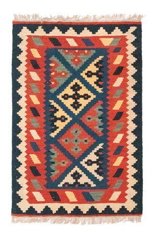 Kelim-tæppe - orientalsk - 120 x 80 cm - orange