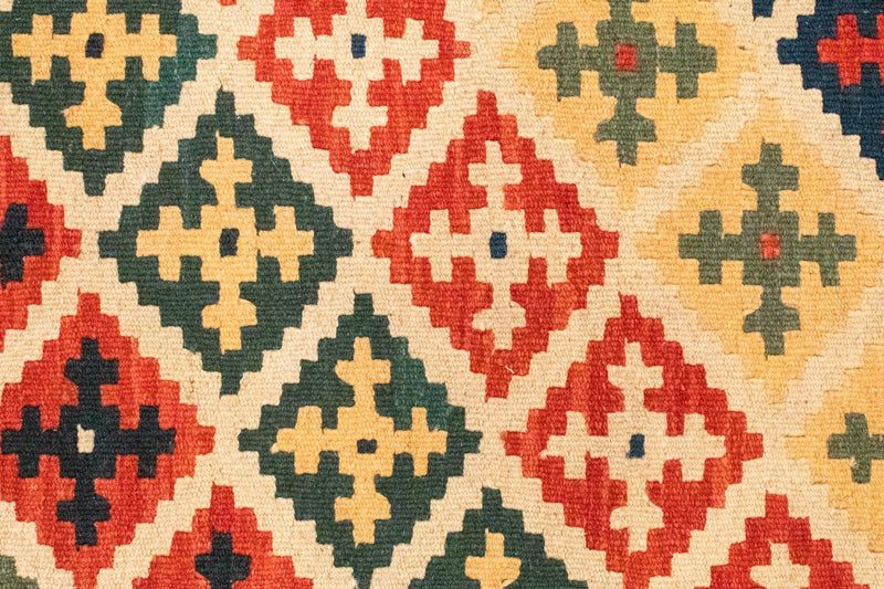 Kelim-tæppe - orientalsk - 127 x 80 cm - orange