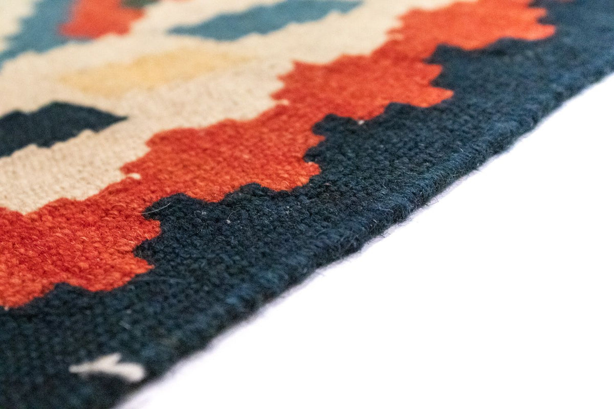 Kelim-tæppe - orientalsk - 120 x 85 cm - beige