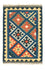 Kelim-tæppe - orientalsk - 125 x 85 cm - blå