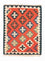 Kelim-tæppe - orientalsk - 112 x 85 cm - orange