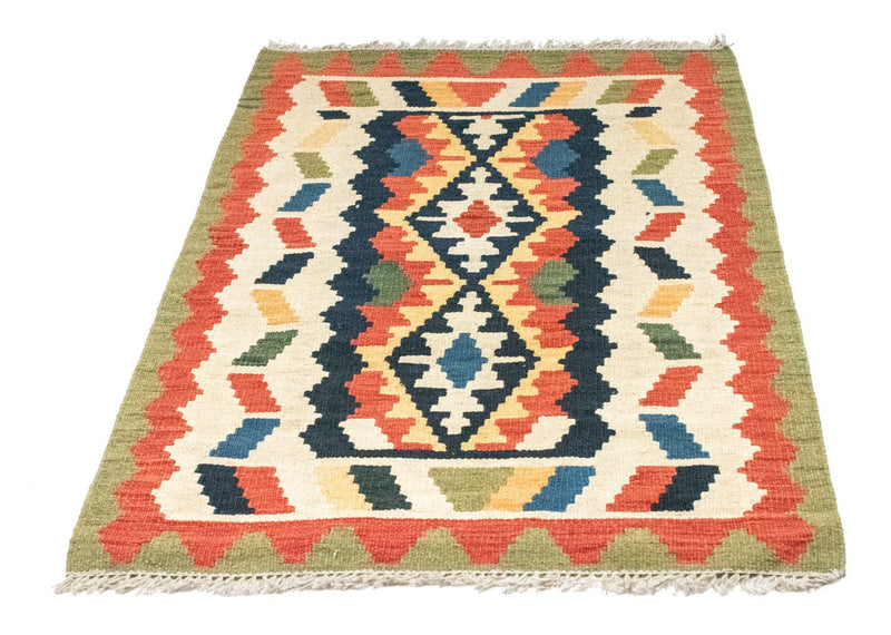Kelim-tæppe - orientalsk - 122 x 80 cm - beige