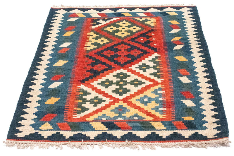 Kelim-tæppe - orientalsk - 121 x 81 cm - rød