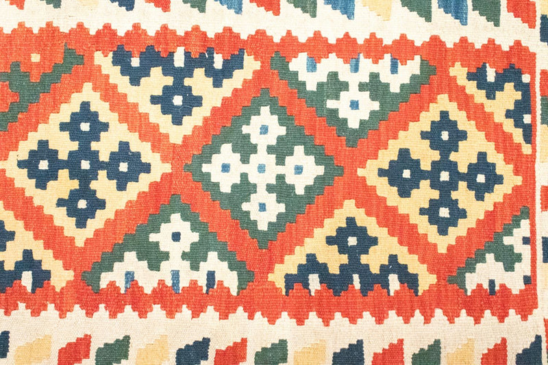 Kelim-tæppe - orientalsk - 120 x 83 cm - orange