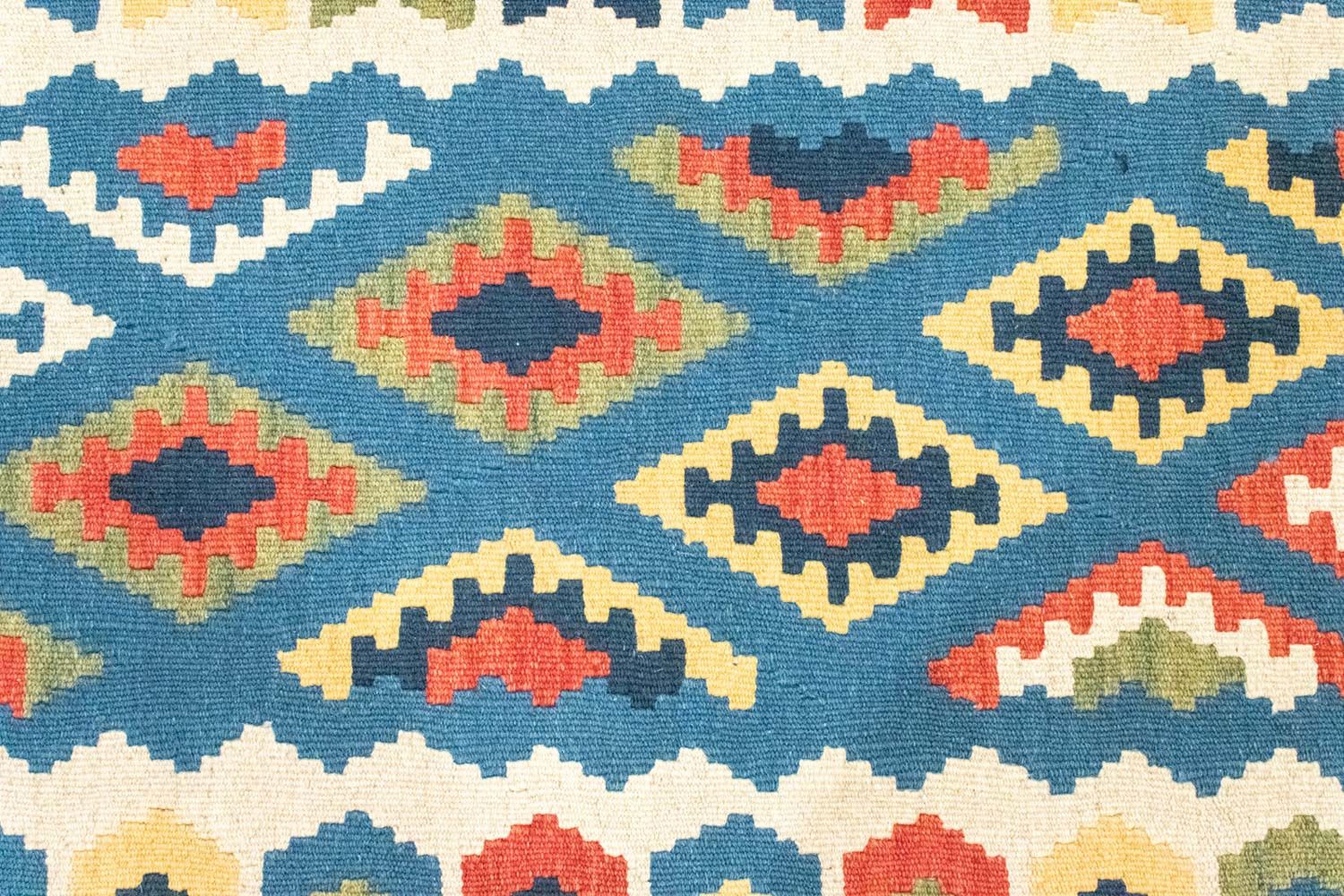 Kelim-tæppe - orientalsk - 121 x 80 cm - blå