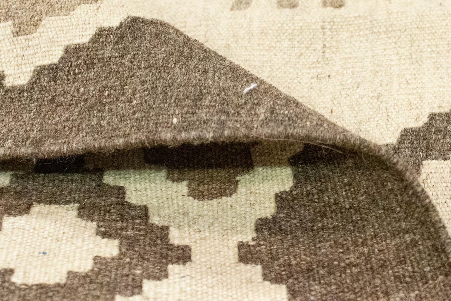 Kelim-tæppe - orientalsk - 308 x 205 cm - beige