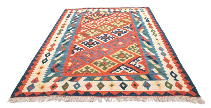 Kelim-tæppe - orientalsk - 254 x 170 cm - rød