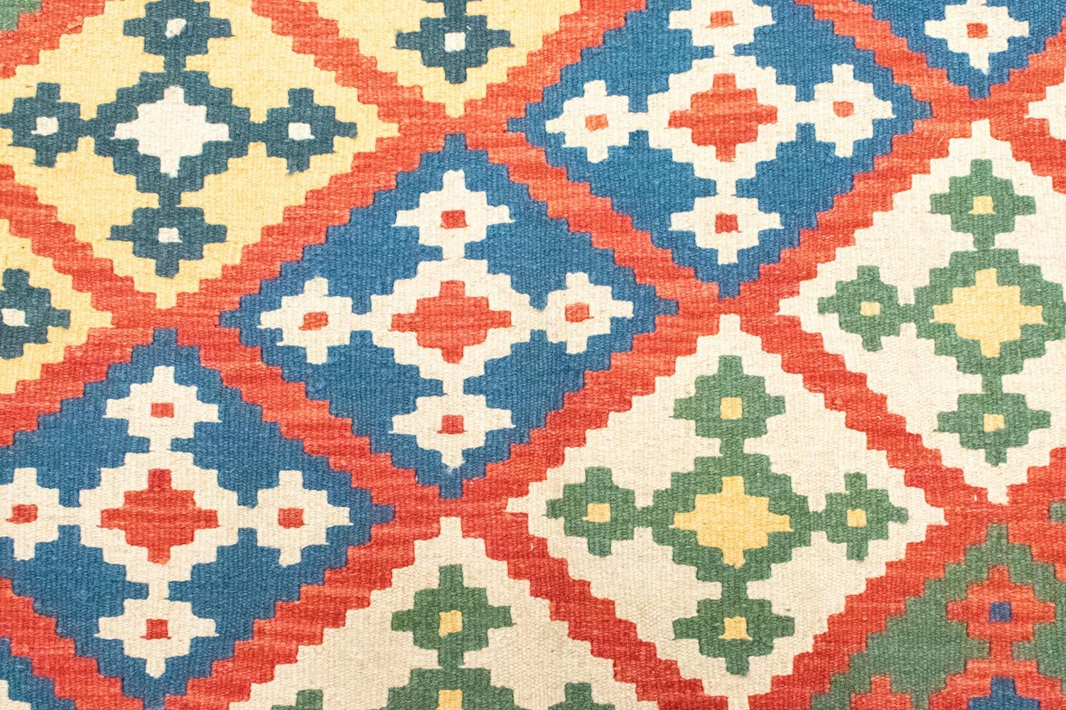 Kelim-tæppe - orientalsk - 236 x 170 cm - orange