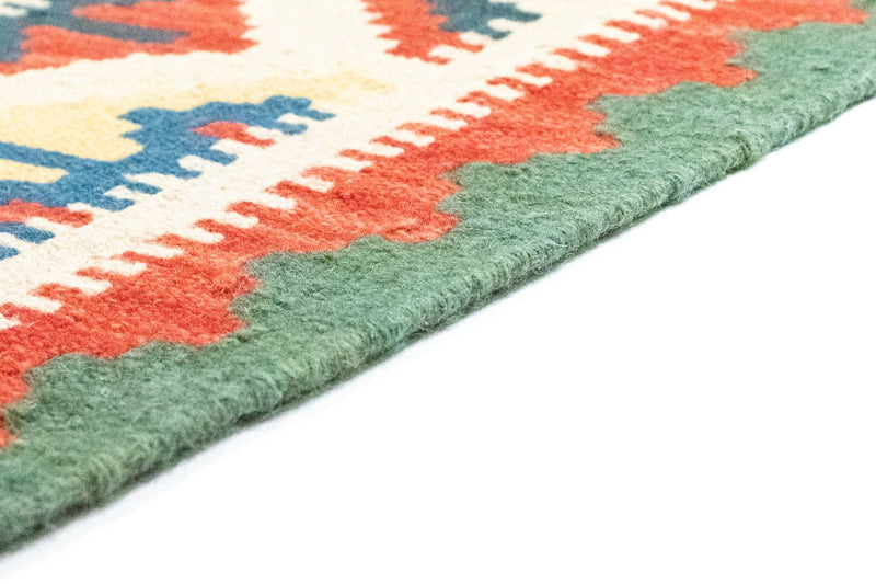 Kelim-tæppe - orientalsk - 236 x 170 cm - orange