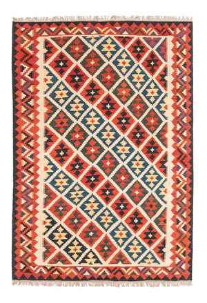 Kelim-tæppe - orientalsk - 260 x 180 cm - orange