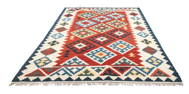 Kelim-tæppe - orientalsk - 265 x 175 cm - orange