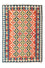 Kelim-tæppe - orientalsk - 248 x 170 cm - orange