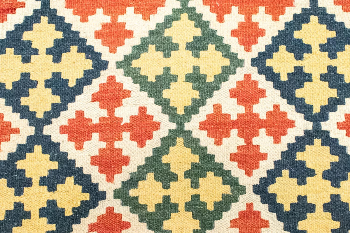 Kelim-tæppe - orientalsk - 248 x 170 cm - orange