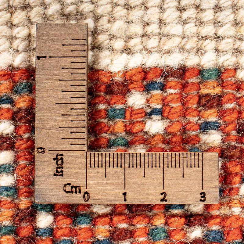 Gabbeh-tæppe - Persisk - 102 x 57 cm - beige