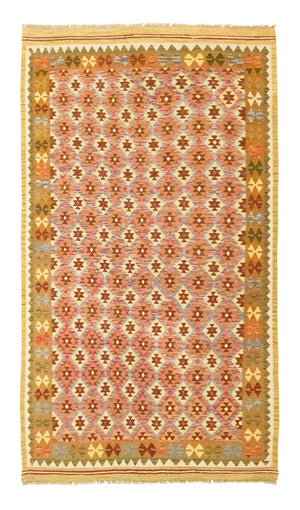 Kelim-tæppe - orientalsk - 271 x 153 cm - flerfarvet