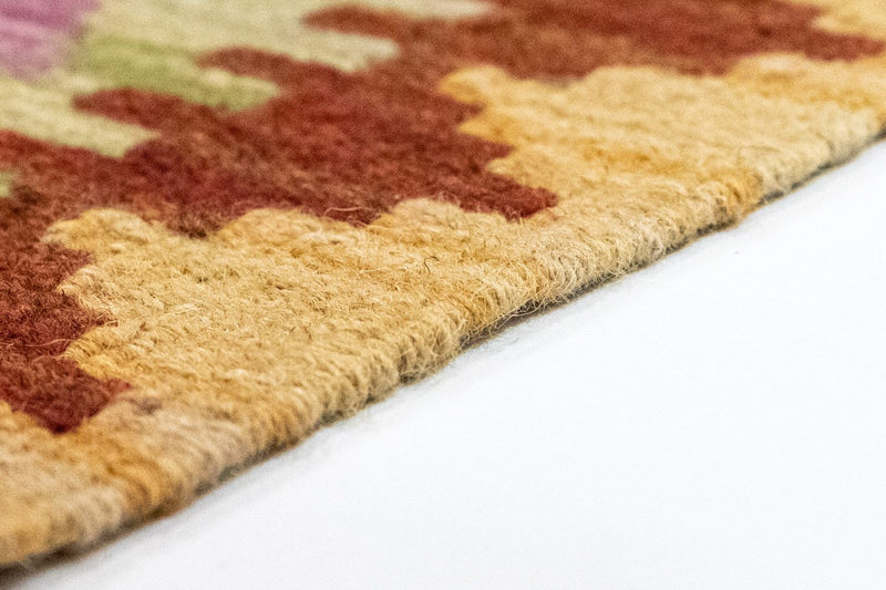 Kelim-tæppe - orientalsk - 242 x 156 cm - orange
