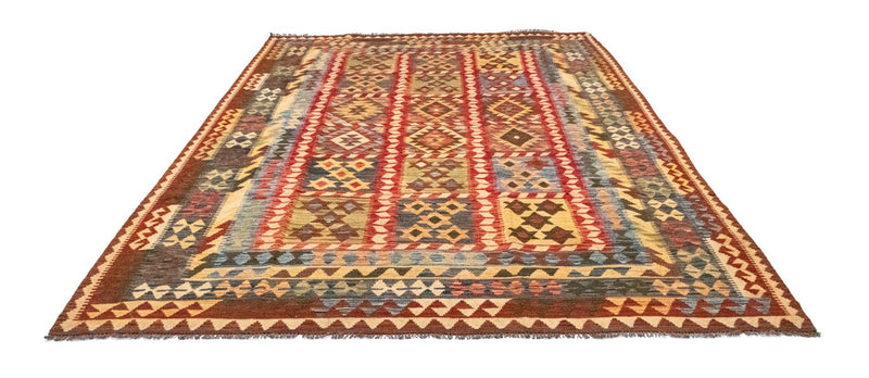Kelim-tæppe - orientalsk - 314 x 208 cm - flerfarvet
