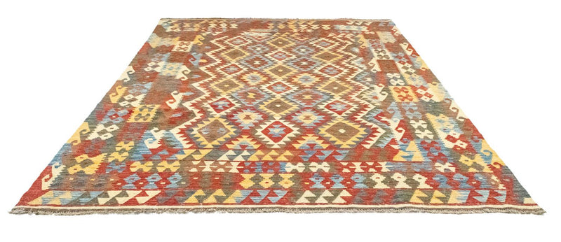 Kelim-tæppe - orientalsk - 289 x 206 cm - flerfarvet
