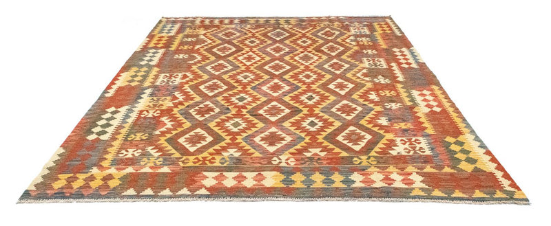 Kelim-tæppe - orientalsk - 287 x 201 cm - brun