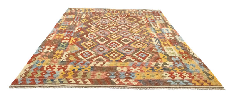 Kelim-tæppe - orientalsk - 300 x 207 cm - brun