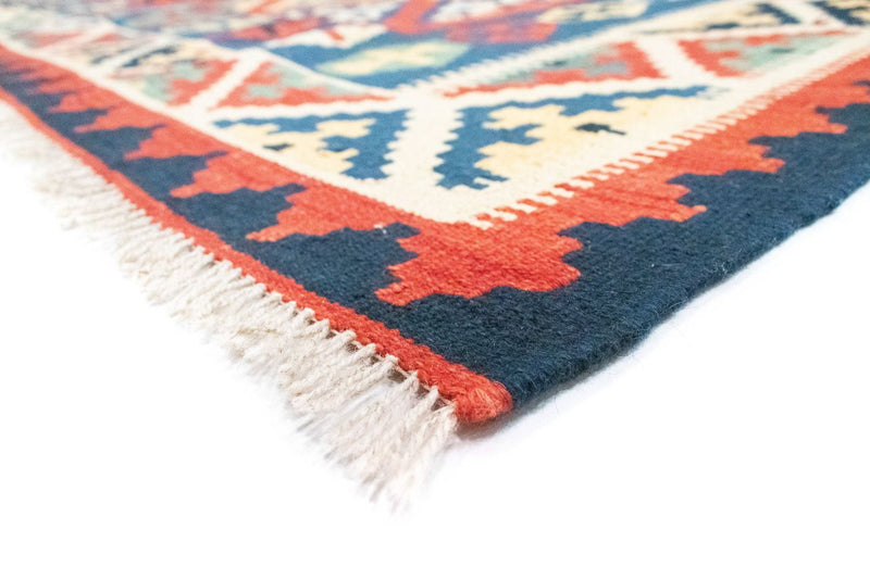 Kelim-tæppe - orientalsk - 297 x 202 cm - orange