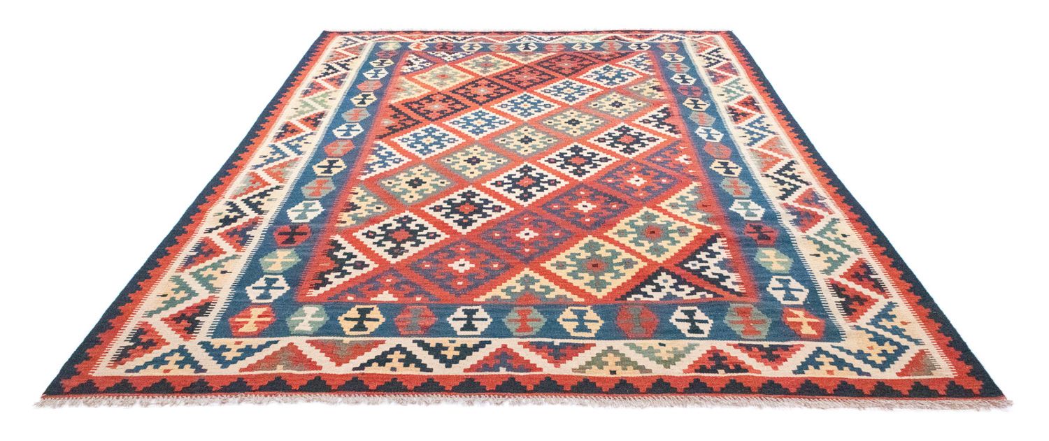 Kelim-tæppe - orientalsk - 297 x 202 cm - orange