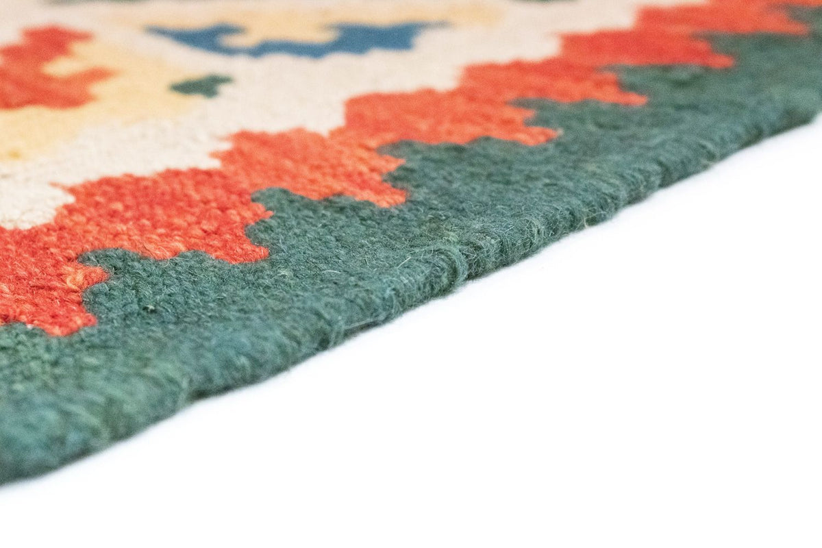 Kelim-tæppe - orientalsk - 300 x 208 cm - orange