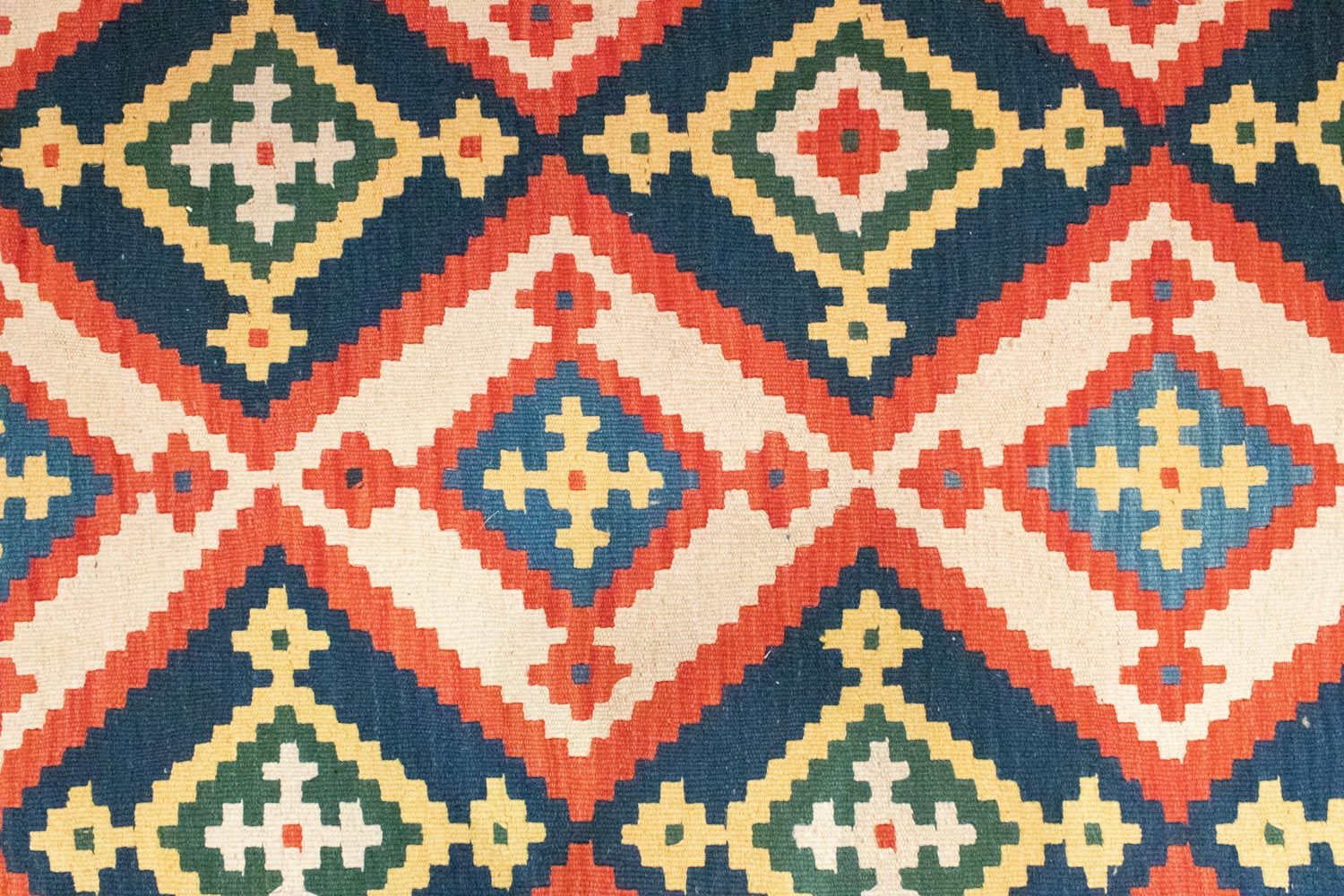 Kelim-tæppe - orientalsk - 300 x 205 cm - orange
