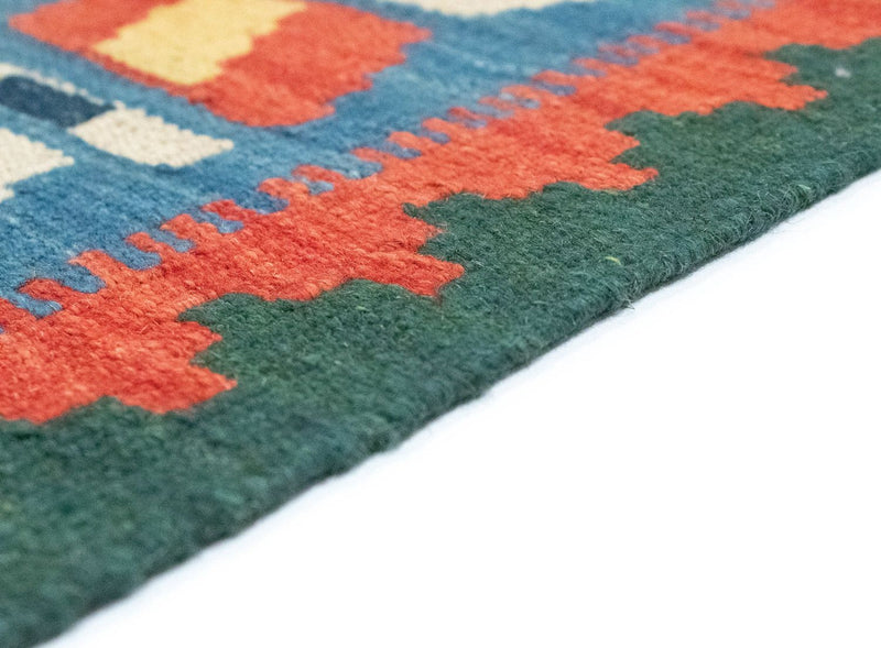 Kelim-tæppe - orientalsk - 300 x 205 cm - orange