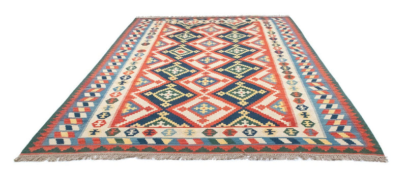 Kelim-tæppe - orientalsk - 300 x 205 cm - orange
